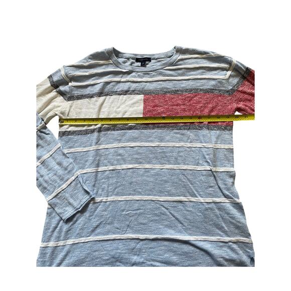 Tommy Hilfiger Womens/Teen Cotton Sweatshirt with Classic logo Size L Beach - Picture 6 of 7